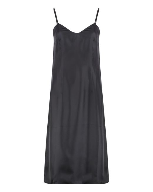 Prada Black Silk Mini Dress