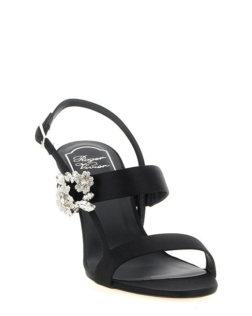 Roger Vivier Metallic Slingback Heels