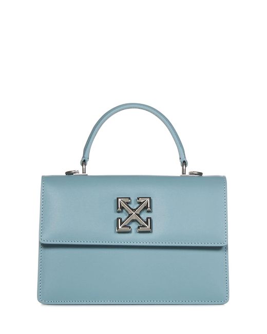 Off-White c/o Virgil Abloh Jitney 1.4 Top Handle Handbag in Blue | Lyst