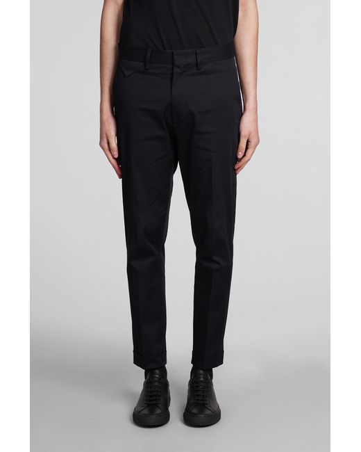 Low Brand Black Cooper T1.7 Pants for men