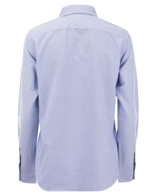 Polo Ralph Lauren Blue Classic-Fit Oxford Shirt