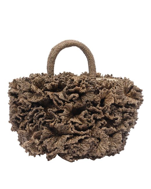 IBELIV Brown Coral Hand Bag