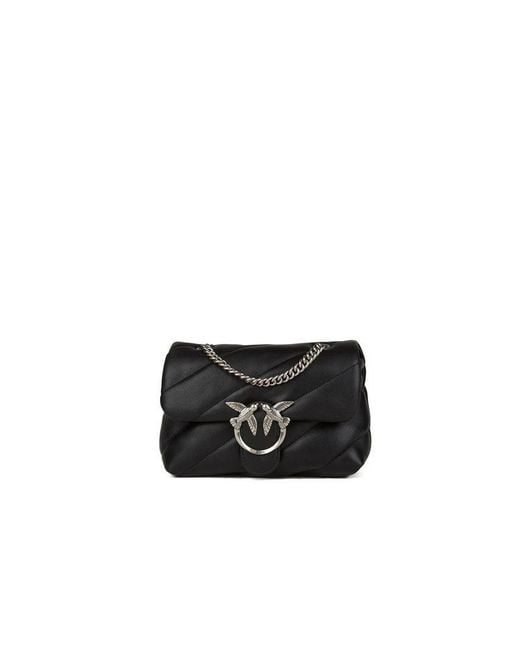 Pinko Black Crossbody Bag Crossbody-Bags