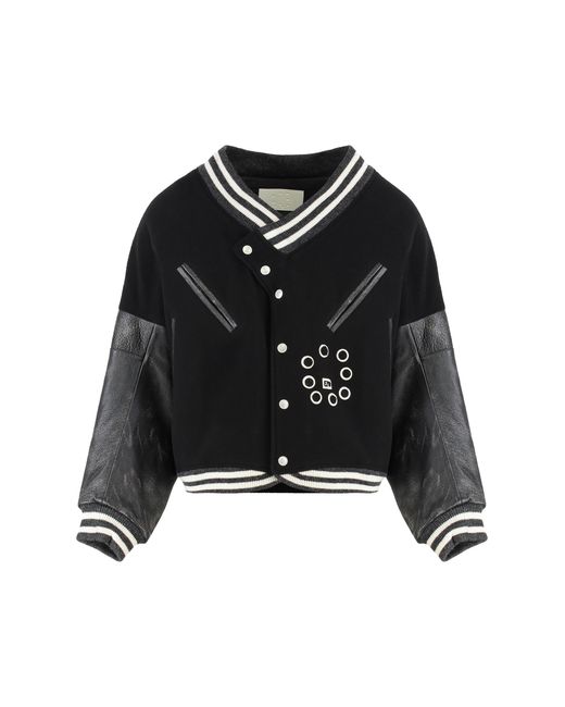 EZR Black Cotton Bomber Jacket for men