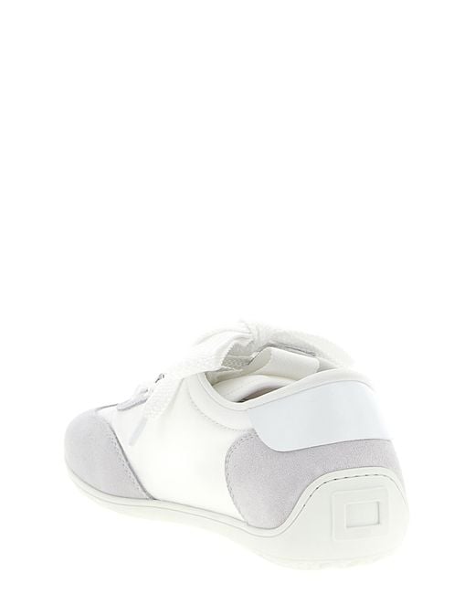 Roger Vivier White Viv Low Sneakers