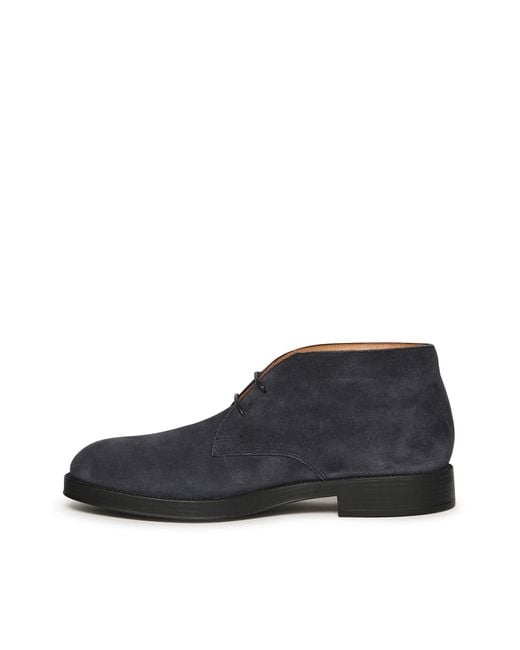 Tod's Black Suede Ankle Boot for men