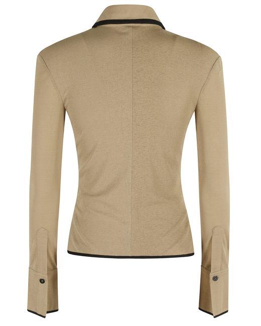Nanushka Natural Idana Shirt