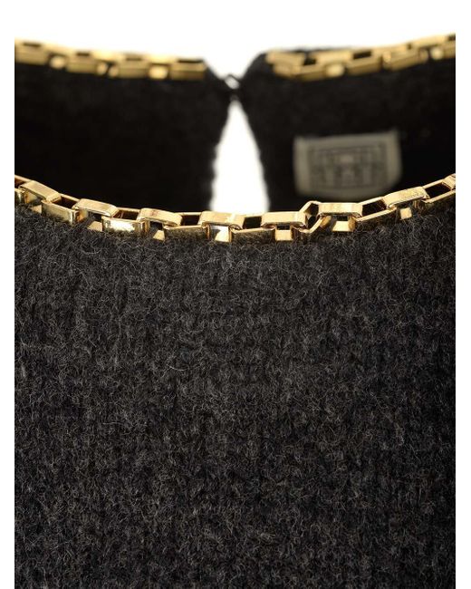 Totême  Black Embellished Sweater