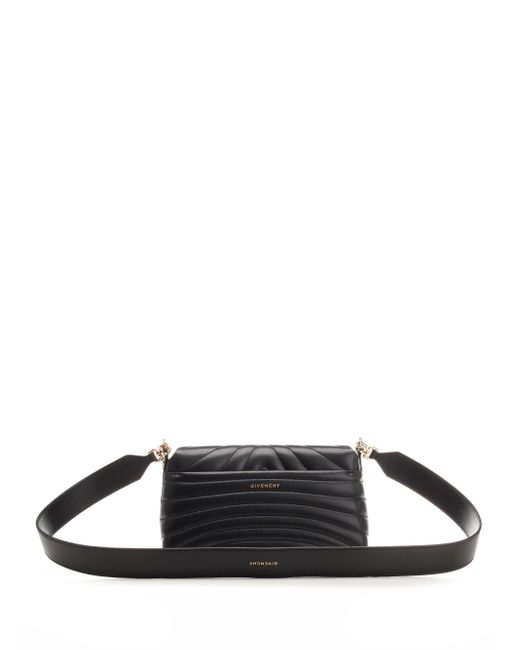 Givenchy Black 4g Soft Medium Cross-body Bag