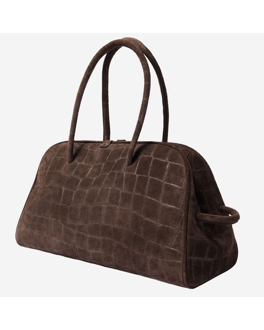 Jacquemus Brown Tourism Bowling Bag