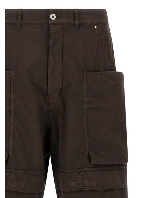 Rick Owens Gray 'Stefan Cargo' Pants for men