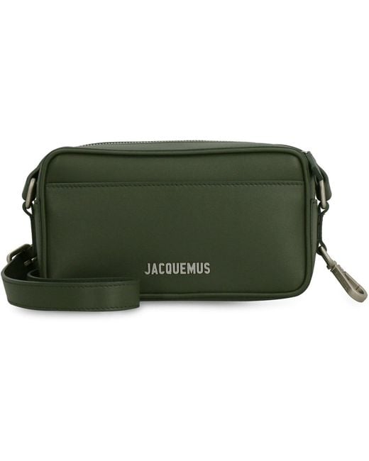 Jacquemus Green Le Baneto Strap Pochette Bag