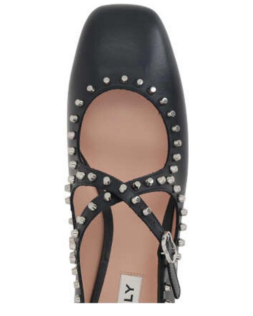 Bally Black Stud-detailed Flat Shoes