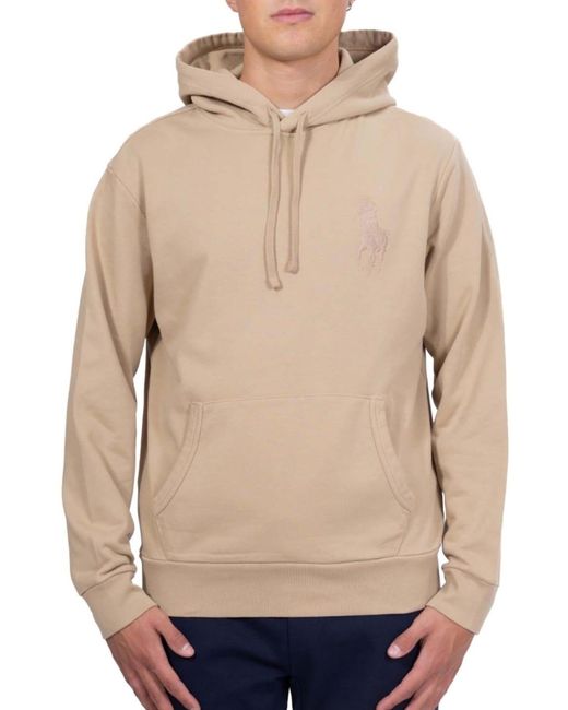 Ralph Lauren Men's Natural Sweatshirt With Logo