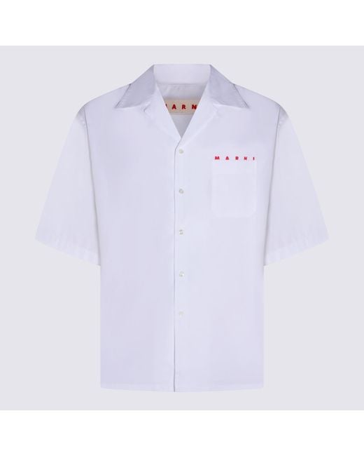 Marni Blue Shirts _Co for men