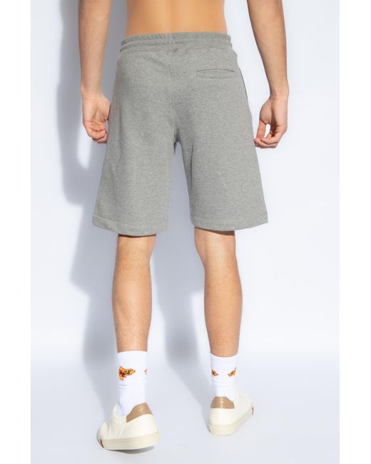 PS by Paul Smith Gray Ps Paul Smith Cotton Shorts for men
