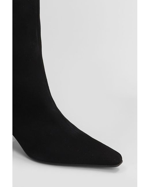 Roberto Festa Black Fredine High Heels Boots
