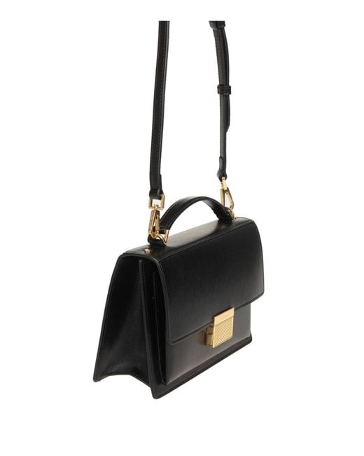 Golden Goose Deluxe Brand Black Leather Handbag