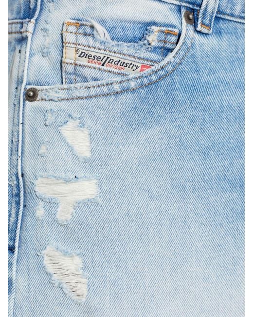 DIESEL Blue Shorts Cotton