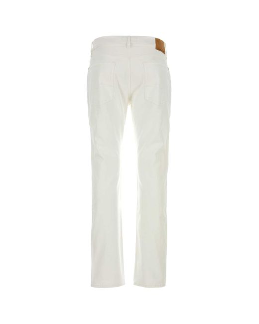 7 For All Mankind White Seven For All Mankind Jeans for men