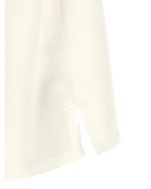 Max Mara White 'Mxmpagano' Blouse