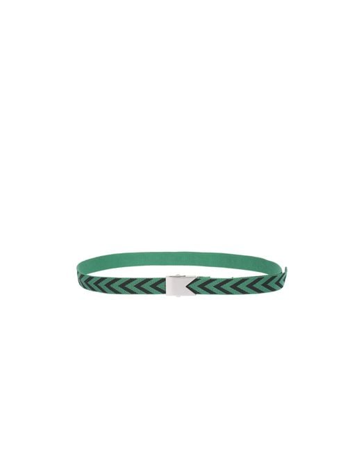 Bottega Veneta Green Polyester Belt for men