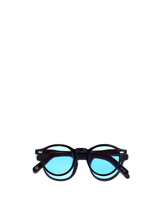 Moscot Miltzen Sun Black (celebrity Blue) Sunglasses