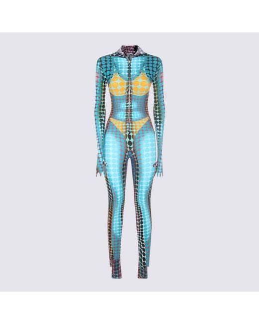 Jean Paul Gaultier Blue Sweaters Pa Ea