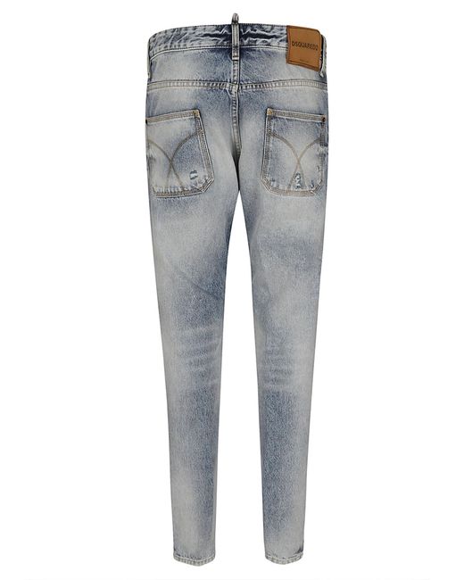 DSquared² Blue 5 Pockets Jean for men