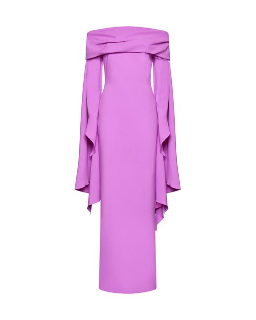 Solace London Purple Dress
