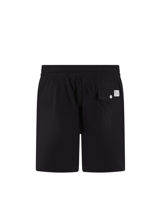 Polo Ralph Lauren Black Swim Trunks for men