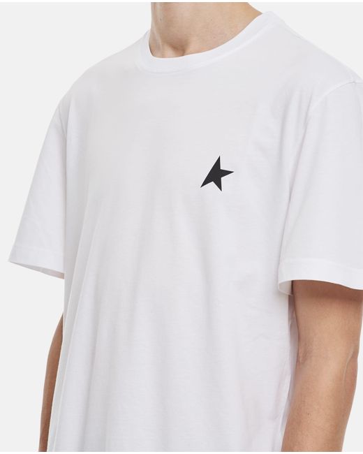 Golden Goose Star Cotton T-Shirt in White for Men | Lyst