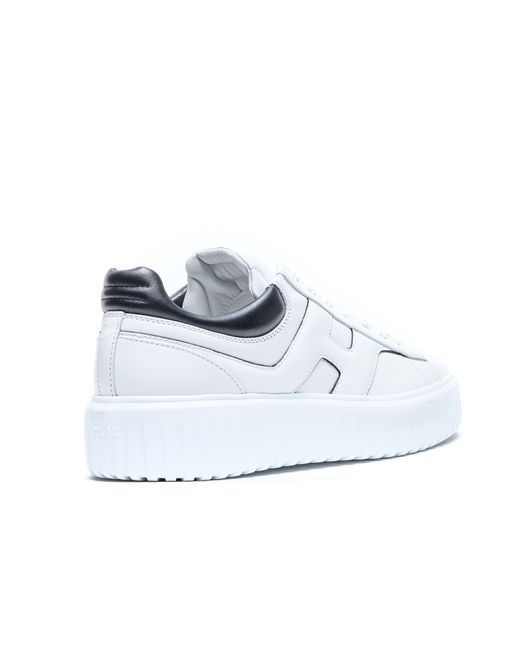 Hogan White Sneakers Leather Upper for men