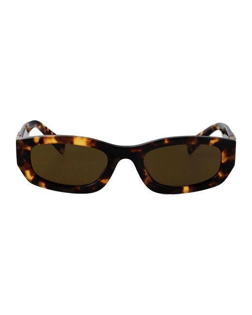 Miu Miu Brown Sunglasses 0Mu B04S Acetate