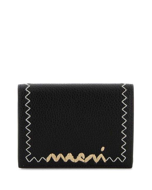 Marni Black Wallets