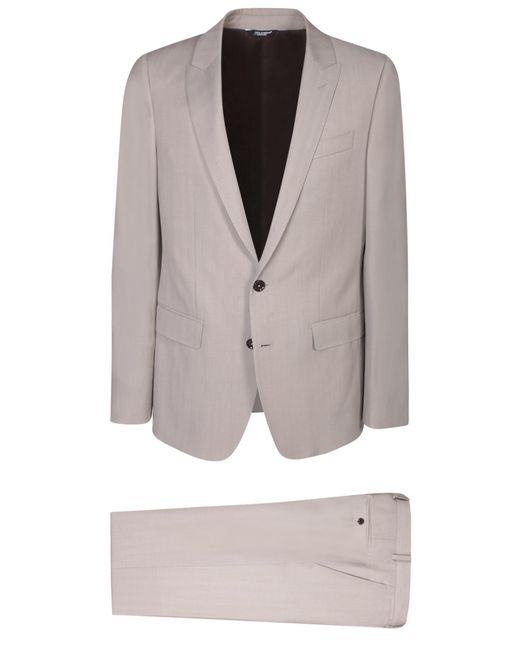 Dolce & Gabbana Gray Suits for men