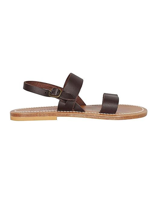K. Jacques Brown Sandals
