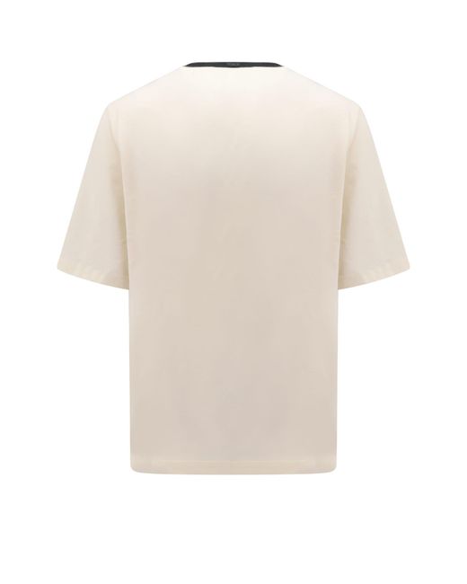Fendi White T-Shirt for men