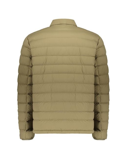 Herno Green Short Down Jacket for men