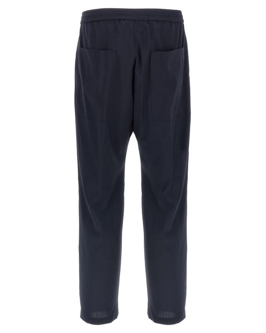 Barena Blue Bativoga Pants for men
