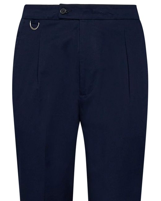 Low Brand Blue Trousers for men