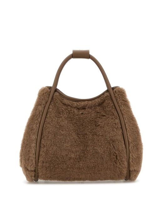 Max Mara Brown Handbags