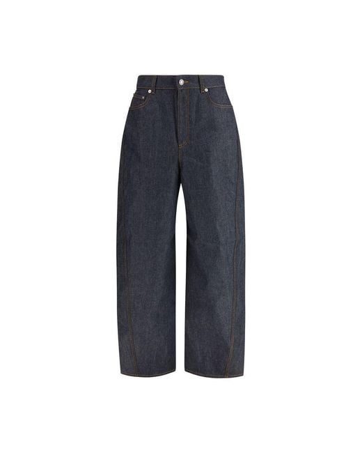 Givenchy Blue Cotton Jeans Denim