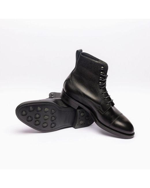 Edward Green Black Country Calf Boot for men