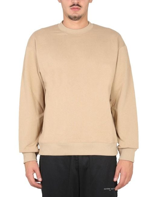 Ih Nom Uh Nit White Crewneck Sweatshirt for men