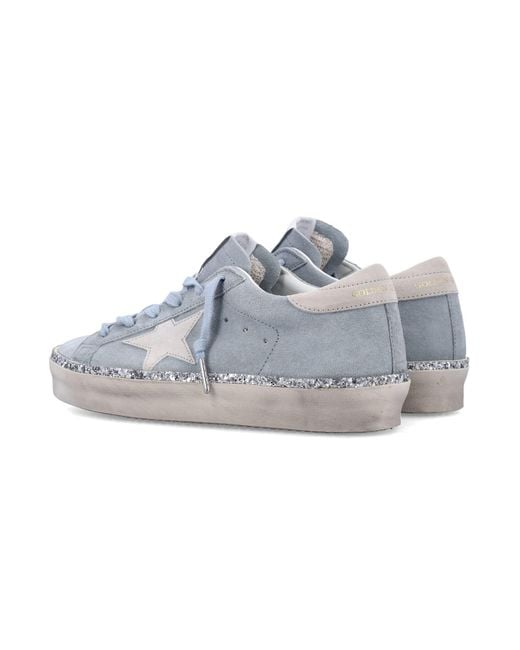 Golden Goose Deluxe Brand Blue Hi-Star Sneakers