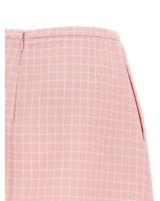 Versace Pink Medusa 95 Skirt
