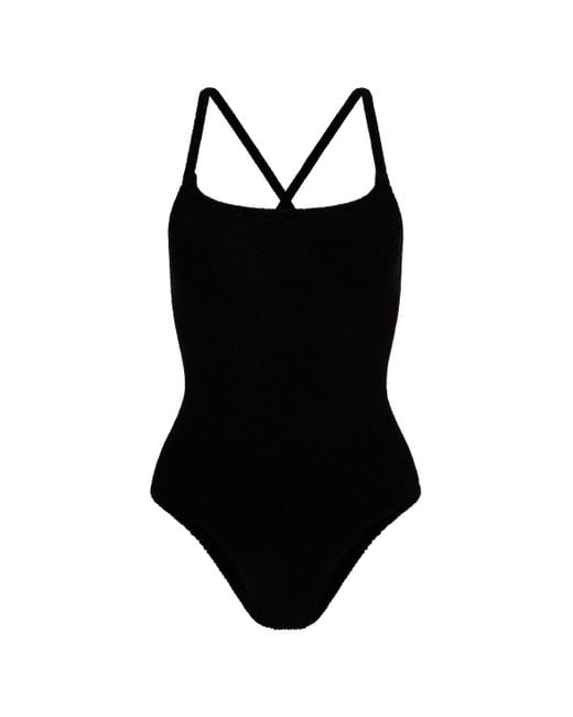 Hunza G Black Betteswimsuit