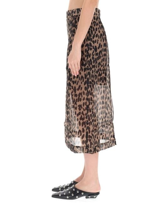Baum und Pferdgarten Women's Brown Shevin Skirt mid length skirts