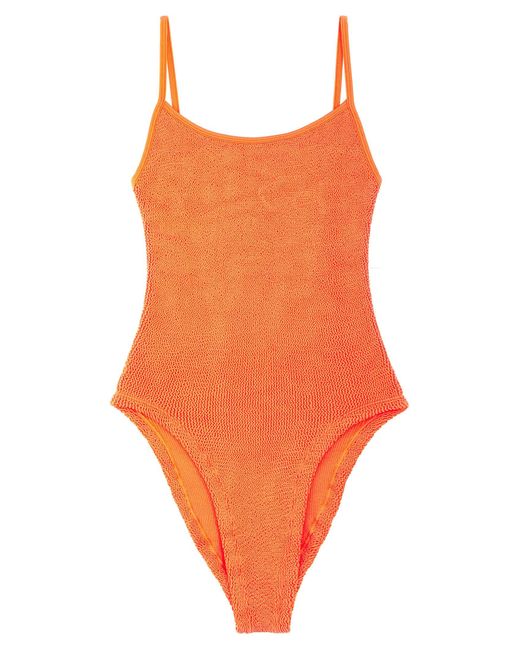 Hunza G Orange Pamela Swim Beachwear